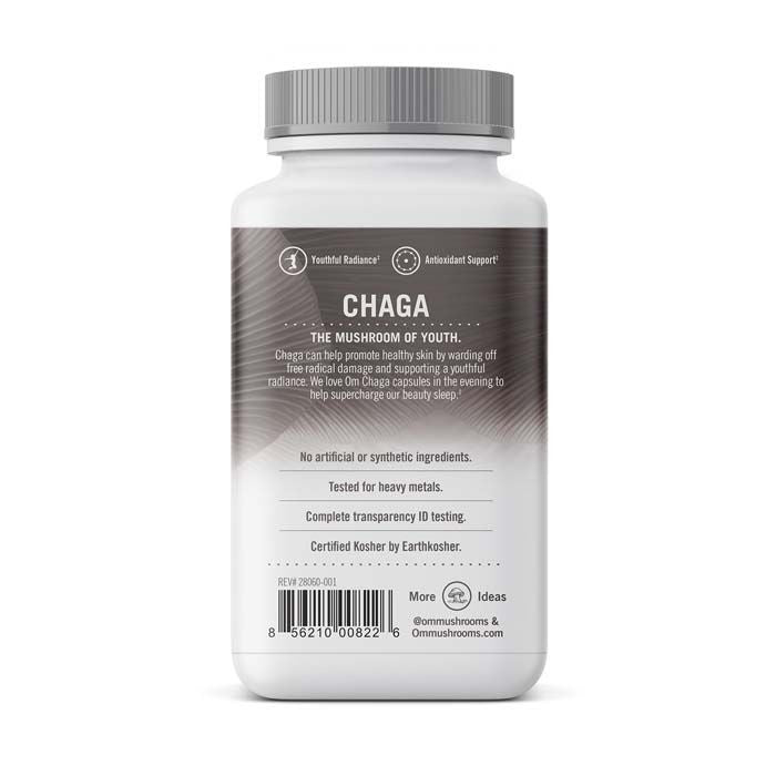 Om Chaga Mushroom Superfood 90 Vegetable capsules OM