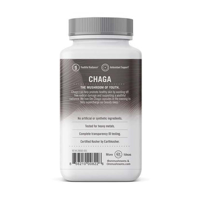 Om Chaga Mushroom Superfood 90 Vegetable capsules OM