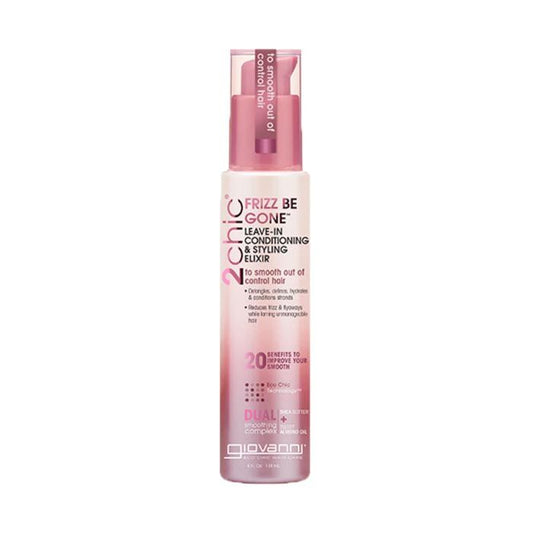 Giovanni 2Chic Frizz Be Gone Leave-In Conditioner & Elixir 4 Oz Giovanni