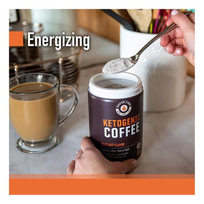 Rapidfire Ketogenic Coffee Hazelnut 225 g 15 Servings Rapidfire