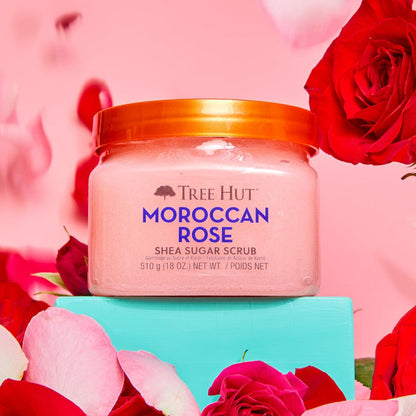 Tree Hut Shea Sugar Scrub Moroccan Rose - 18 oz Tree Hut