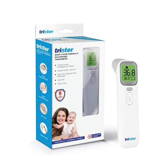 Trister Smart 4 Mode Forehead & Ear Infrared Thermometer :TS-240TFR Trister