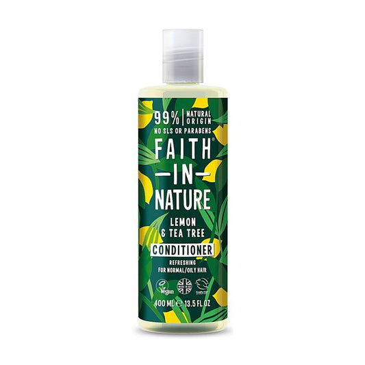 Faith In Nature Contitioner Lemon & Tea Tree 400 ml Faith In Nature