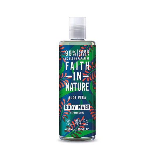 Faith In Nature Body Wash Aloe Vera 400ml Faith In Nature
