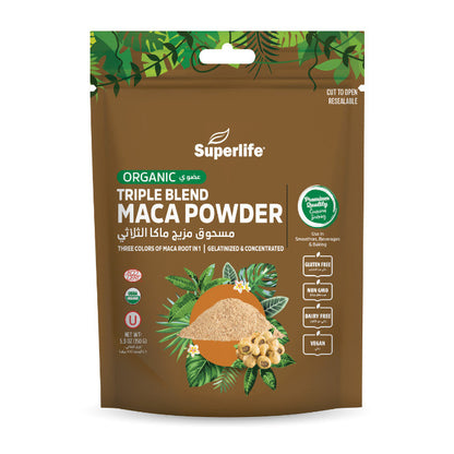 Superlife Triple Blend Maca Powder - 150g Superlife