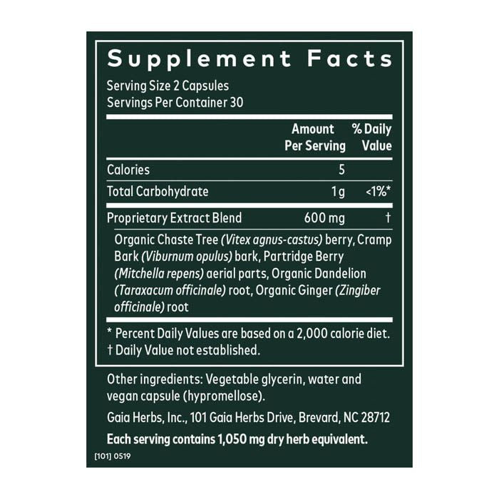 Gaia Herbs Fertility Support Phyto - 60 Capsules Gaia Herbs