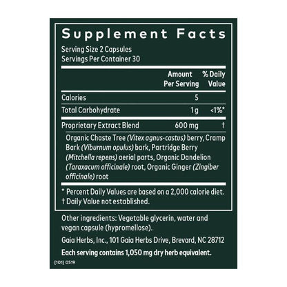 Gaia Herbs Fertility Support Phyto - 60 Capsules Gaia Herbs