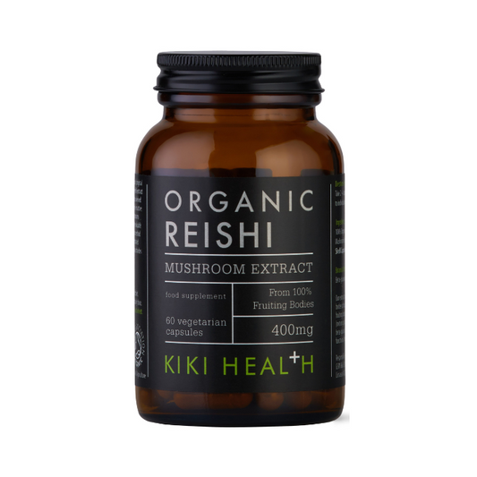 KIKI Health Organic Reishi Mushroom Extract - 60 Capsules KIKI Health
