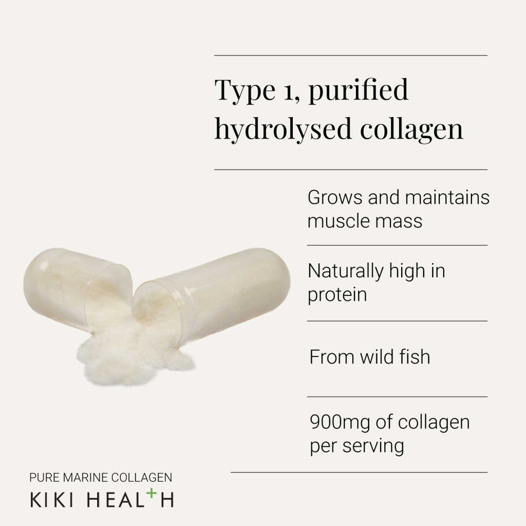 KIKI Health Pure Marine Collagen Vegetarian - 150 Capsules KIKI Health