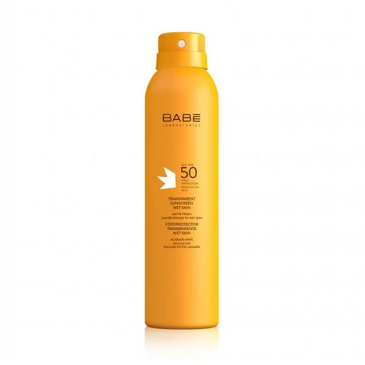 BABE Laboratorios SPF50 Sun Transparent Sunscreen Wet Skin - 200 ml BABE