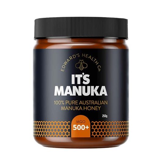 IT'S MANUKA 100%Australian Manuka Honey 500+MGO - 250g IT'S MANUKA
