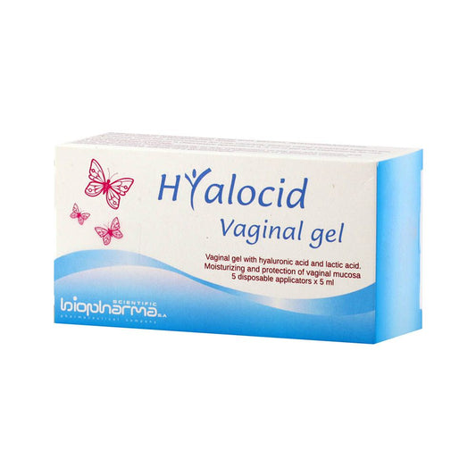 Hyalocid Vaginal Gel 5ml – Pack of 5 Tubes Hyalocid