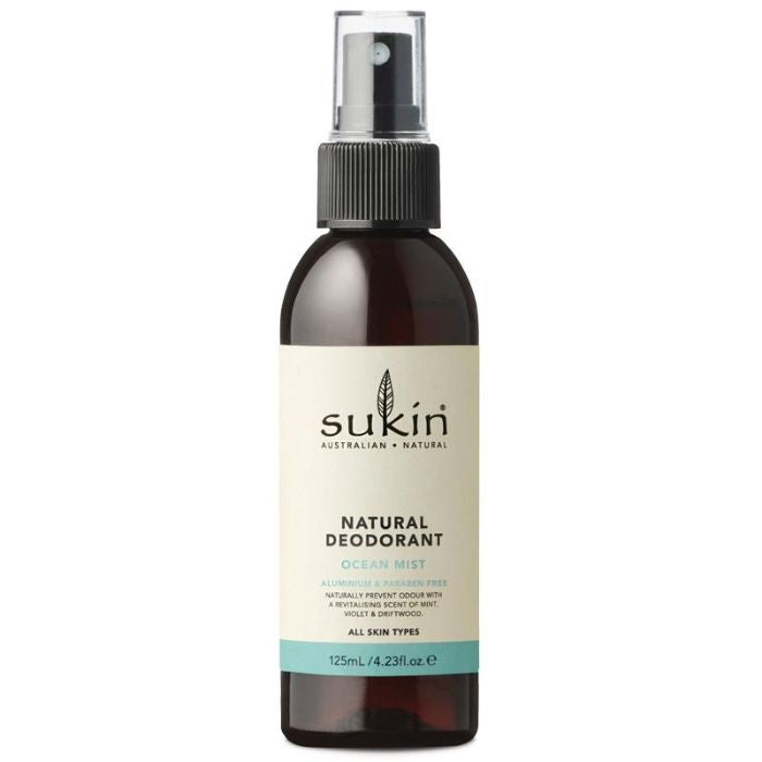 Sukin Natural Deodorant Ocean Mist 125 ml Sukin