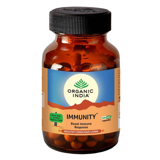 Organic India Immunity Immune Support  - 90 Capsules Organic India