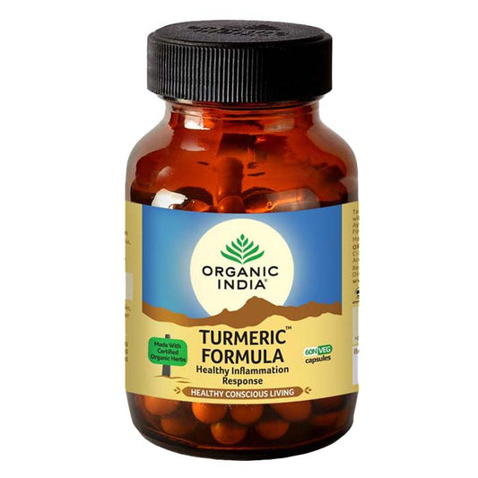 Organic India Turmeric Formula - 90 Capsules Organic India