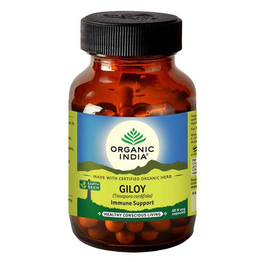 Organic India Giloy (Tinospora Cordifolia) - 90 Capsules Organic India