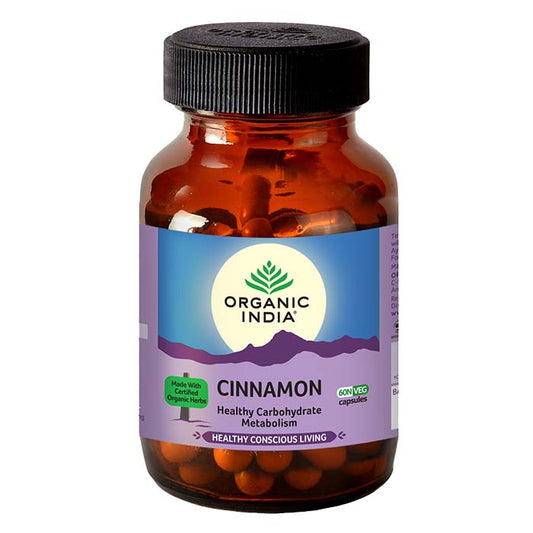 Organic India Cinnamon - 90 Capsules Organic India