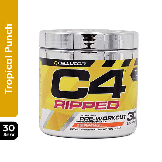 Cellucor C4 Ripped 30 Svg 174 Gm Tropical Punch Cellucor