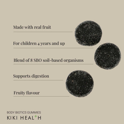 KIKI Health Body Biotics Gummies For Children 4+ - 60 Capsules KIKI Health