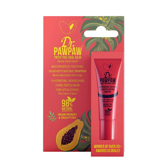 Dr Pawpaw Tinted True Coral Balm 10ml Dr Pawpaw