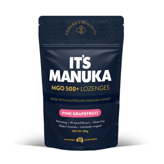 Its Manuka MGO 500+ Lozenges Pink Grapefruit 16s Its Manuka