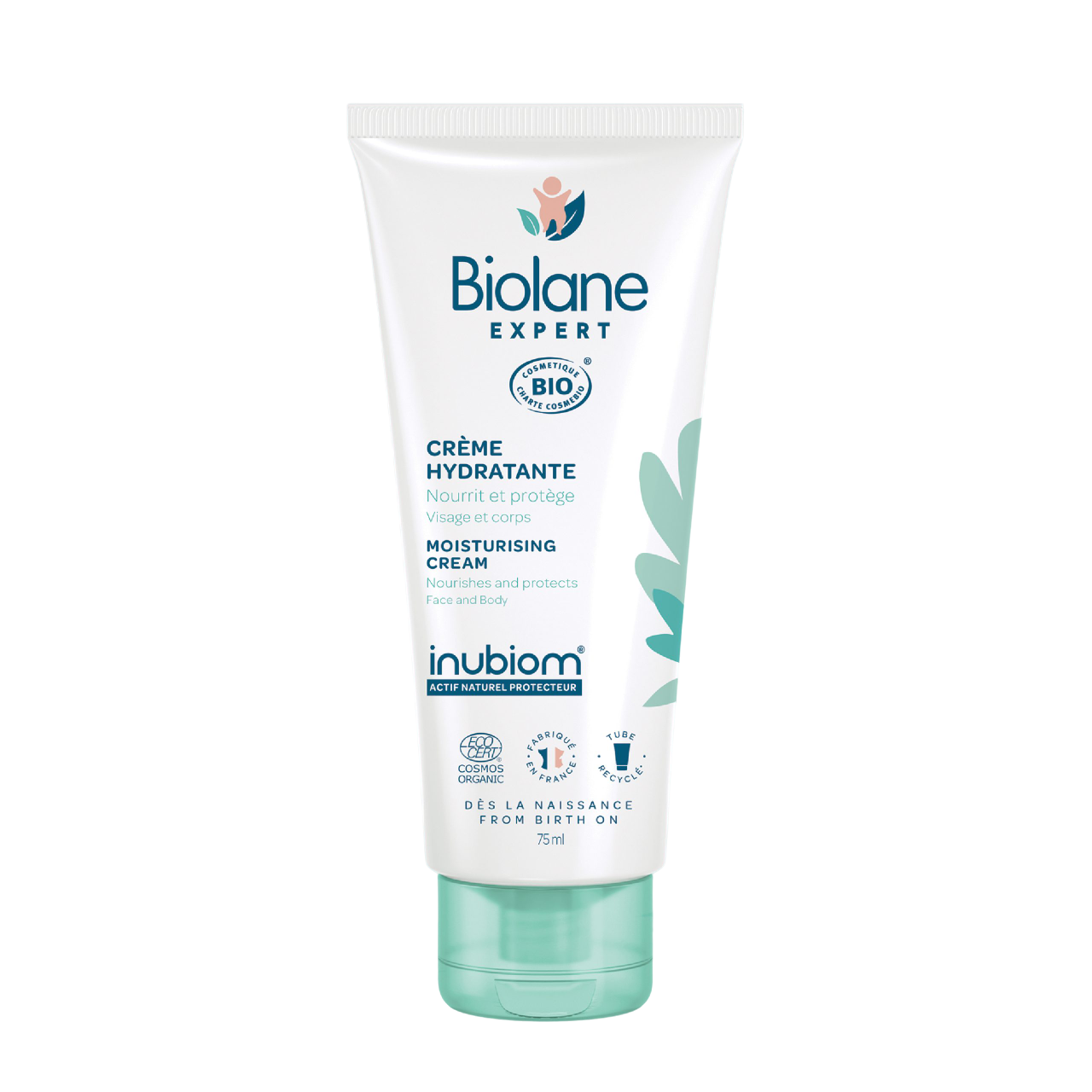 Biolane Organic Moisturising Cream Hydratante 75ml Biolane