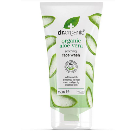 Dr.Organic Aloe Vera Creamy Face Wash - 150ml Dr.Organic