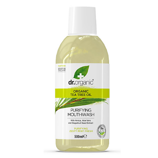 Dr.Organic Tea Tree Mouthwash - 500ml Dr.Organic
