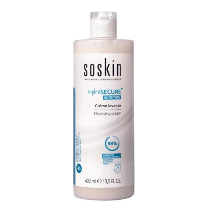 Soskin Hydra Secure Cleansing Cream - 400ml Soskin