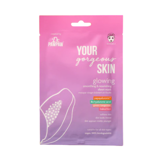 Dr Pawpaw Glowing Sheet Mask 25ml Dr Pawpaw