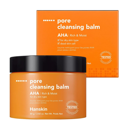 Hanskin Pore Cleansing Balm AHA Rich & Moist 80g Hanskin