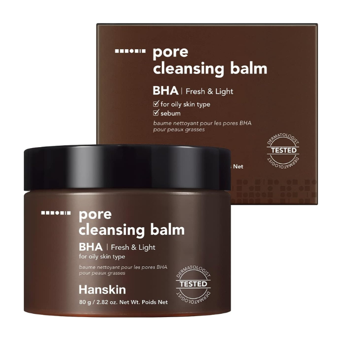 Hanskin Pore Cleansing Balm BHA Fresh and Light 80g Hanskin