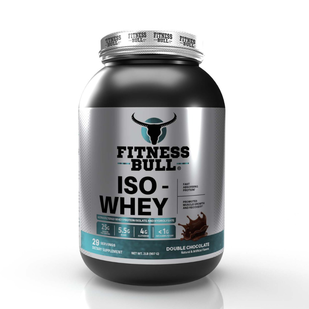 Fitness Bull ISO Whey Double Chocolate 2LB Fitness Bull