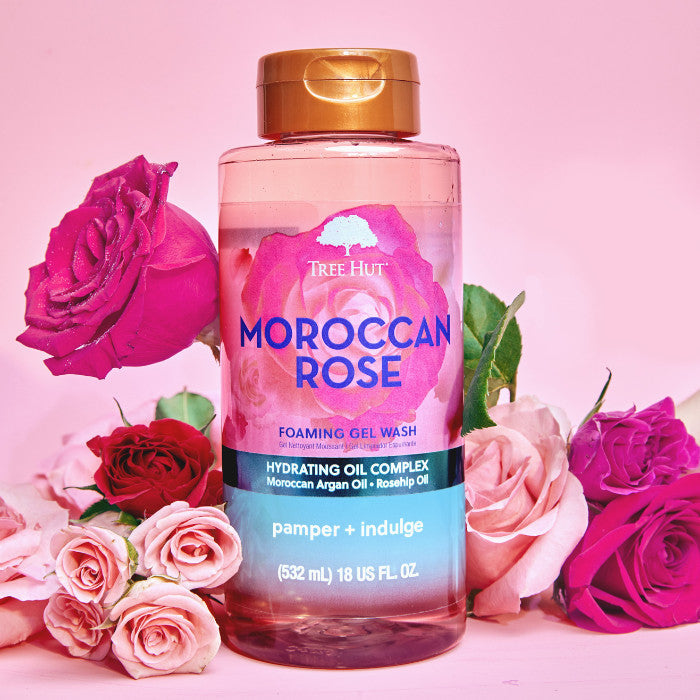 Tree Hut Moroccan Rose Foaming Gel Wash - 532ml Tree Hut