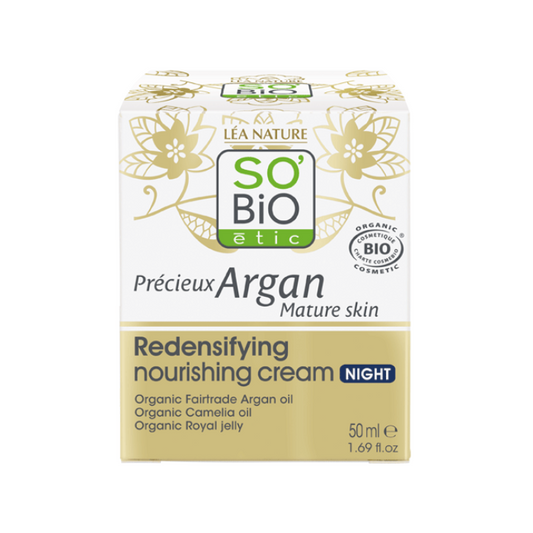 So Bio Etic Organic Argan Redensifying Night Cream 50ml So Bio Etic