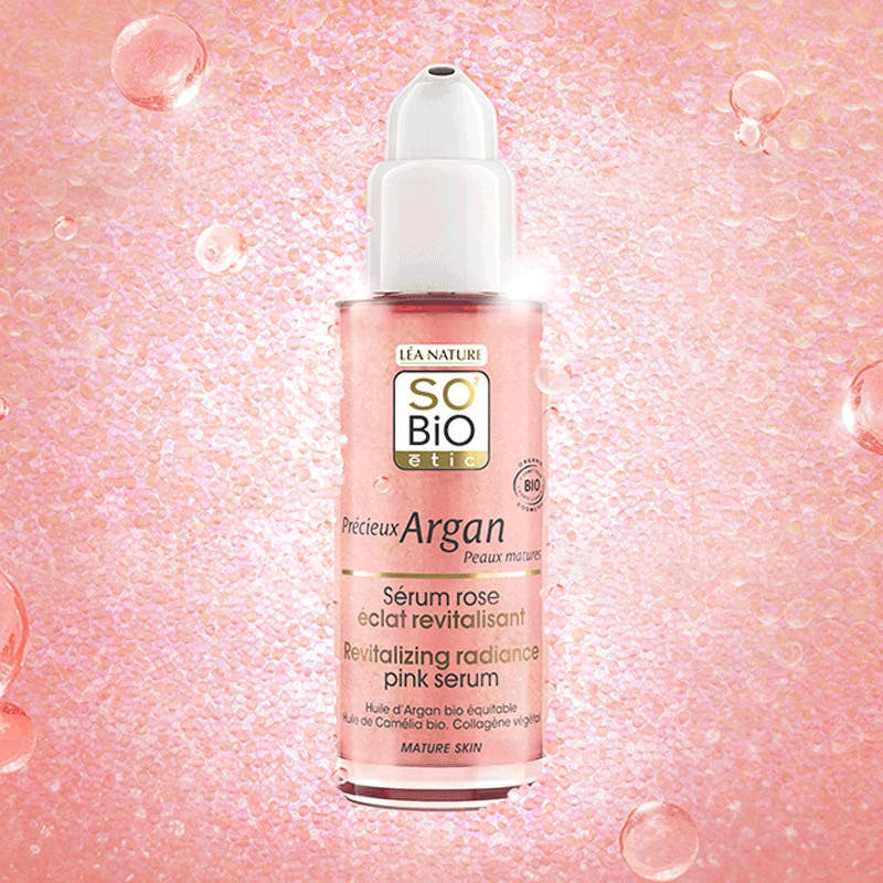 So Bio Etic Organic Argan Revitalizing Pink Serum 30ml So Bio Etic