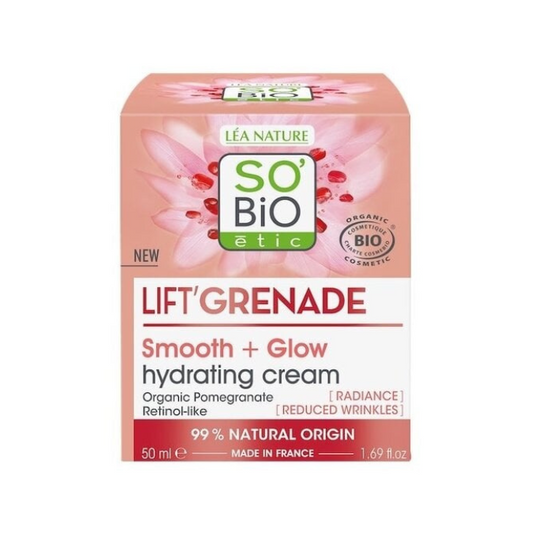 So Bio Etic Organic Lift Smooth + Glow Cream 50ml So Bio Etic