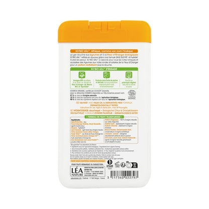 So Bio Etic Organic Citrus and Orange Blossom Shower Gel Sulfate-Free 99% Natural Origin 450ml So Bio Etic