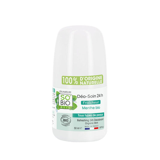 So Bio Etic Organic 24H Deodorant Mint 50ml So Bio Etic