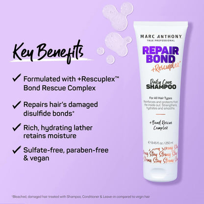 Marc Anthony Repair Bond + Rescuplex Shampoo 250ml Marc Anthony