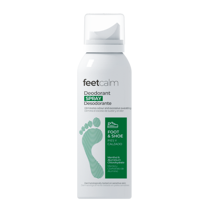 Feetcalm Foot & Shoe Deodorant Spray 125ml Feetcalm