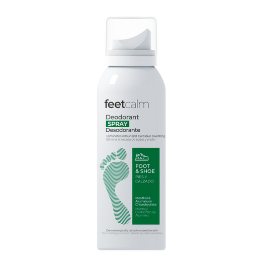 Feetcalm Foot & Shoe Deodorant Spray 125ml Feetcalm