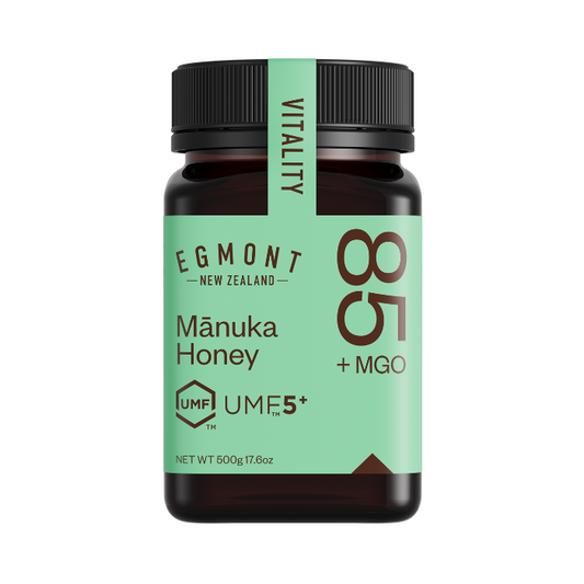 Egmont Honey Monofloral Manuka Honey 5+ UMF 85+MGO - 500g Egmont