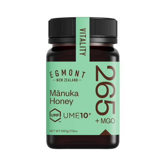 Egmont Honey Monofloral Manuka Honey 10+ UMF 265+ MGO - 500g Egmont