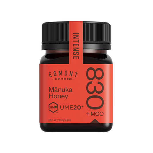 Egmont Honey Monofloral Manuka Honey 20+ UMF 830+MGO - 250g Egmont