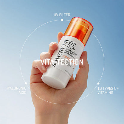 Some By Mi V10 Hyal (SPF50+) Sunscreen Hydra Capsule 40ml SOME BY MI