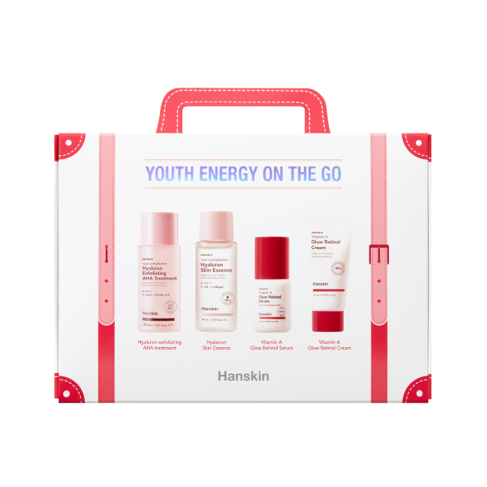 Hanskin Youth Energy On The Go Skincare Set Hanskin