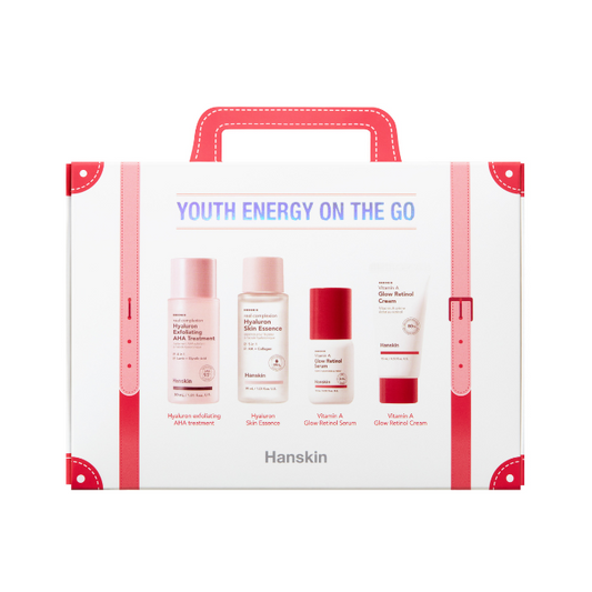 Hanskin Youth Energy On The Go Skincare Set Hanskin