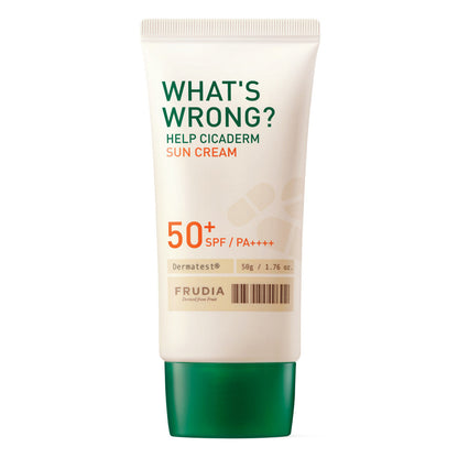 Frudia What'S Wrong Help Cicaderm (SPF50) Sun Cream - 50g Frudia