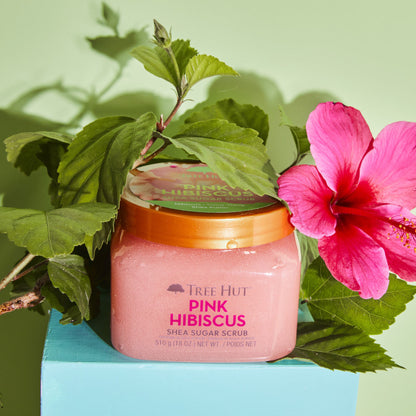Tree Hut Pink Hibiscus Shea Sugar Scrub - 510g Tree Hut